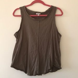 Splendid Army Green tank top